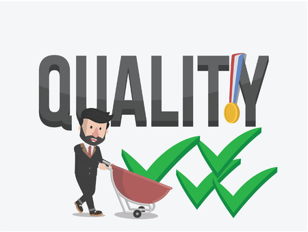 success business illustration conceptのイラスト素材