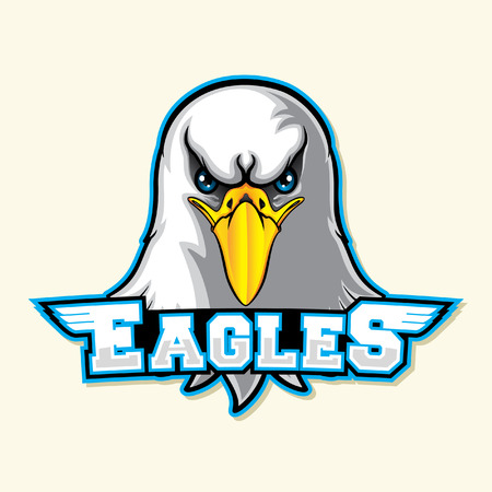 eagle colorfulのイラスト素材