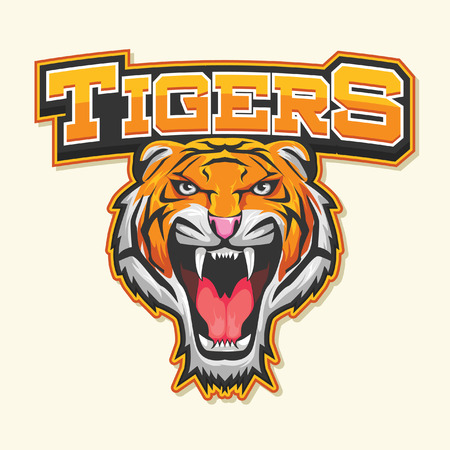 tiger illustration designのイラスト素材