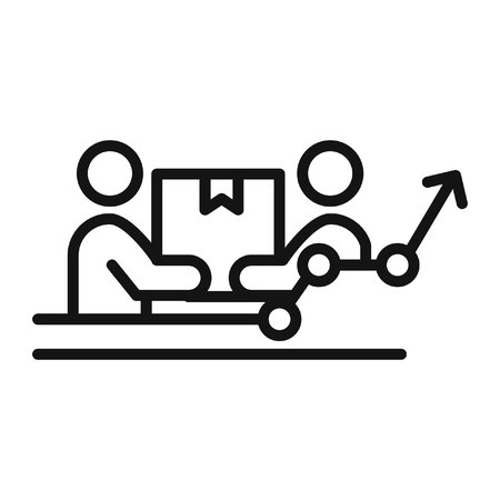 team effort vector illustration designのイラスト素材