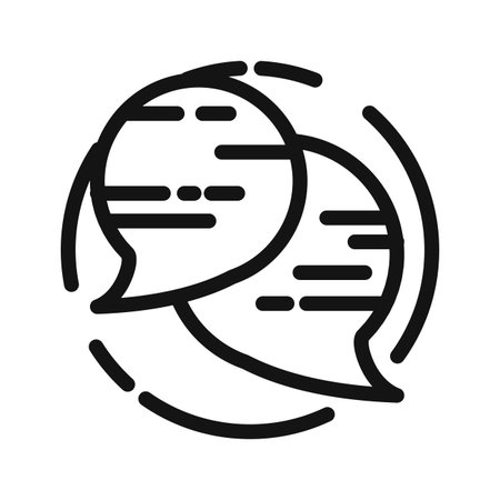 speech buble vector illustration design