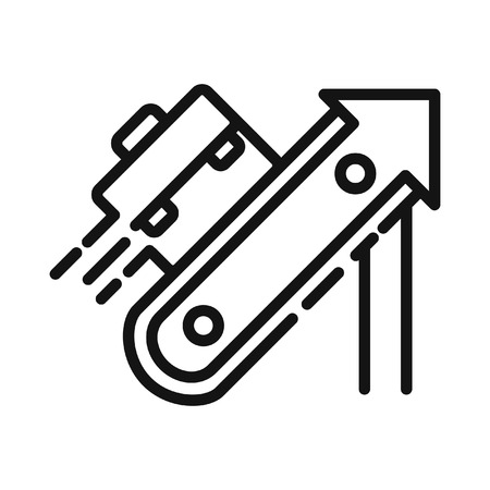 career advancement vector illustration designのイラスト素材