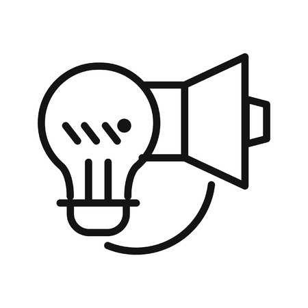 marketing idea vector illustration designのイラスト素材