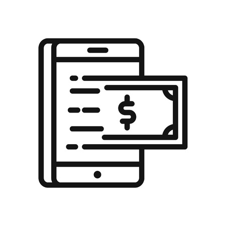 mobile banking vector illustration designのイラスト素材