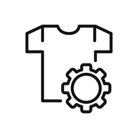 custom shirt vector illustration designのイラスト素材