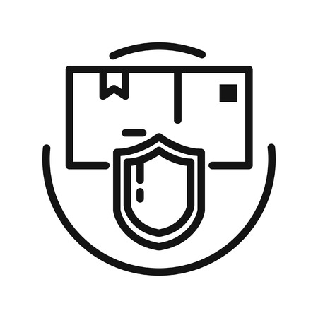 cargo protection  illustration designのイラスト素材