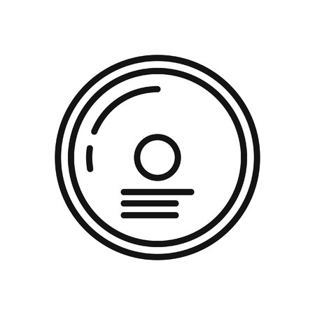 compact disk vector illustration designのイラスト素材