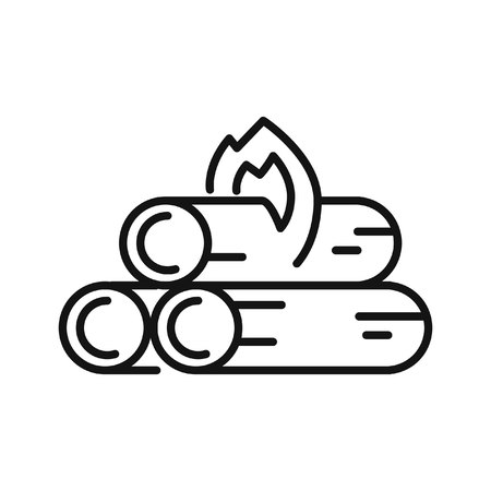 campfire vector illustration designのイラスト素材
