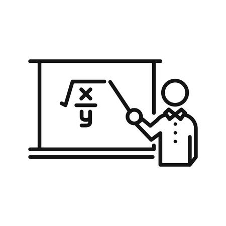 classroom teacher illustration designのイラスト素材