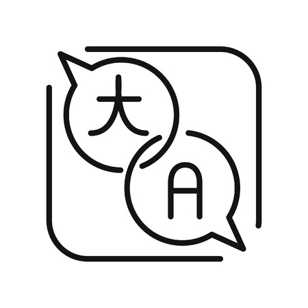 language course illustration designのイラスト素材