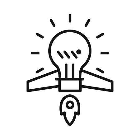 science of innovation illustration designのイラスト素材