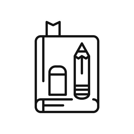 school equipment illustration designのイラスト素材