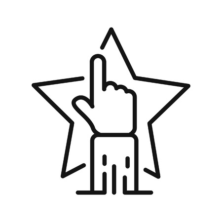 student aspiration illustration designのイラスト素材