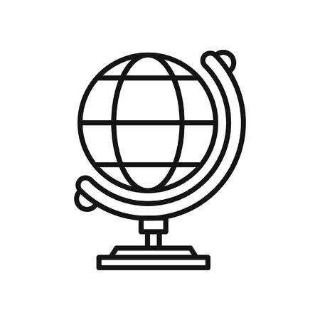 geography icon illustration designのイラスト素材