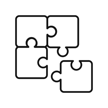 problem solving illustration designのイラスト素材
