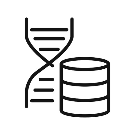 data science illustration designのイラスト素材