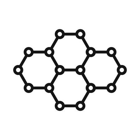 graphene technology illustration design