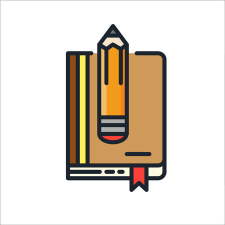 work sketch book iconのイラスト素材