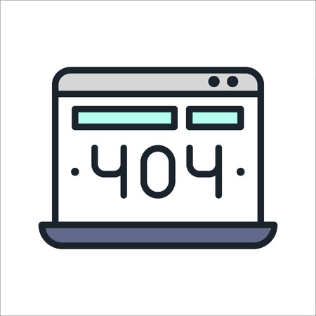 server error icon colorのイラスト素材