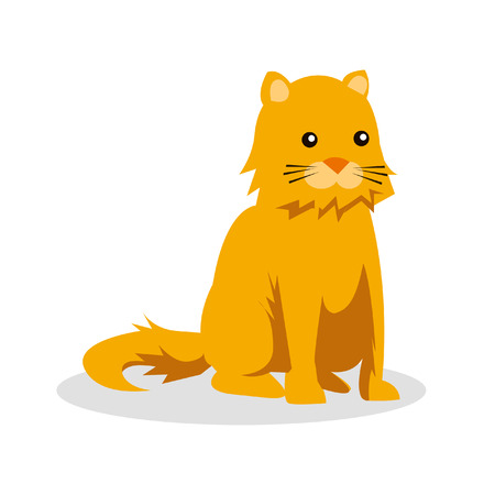 cat color illustration designのイラスト素材