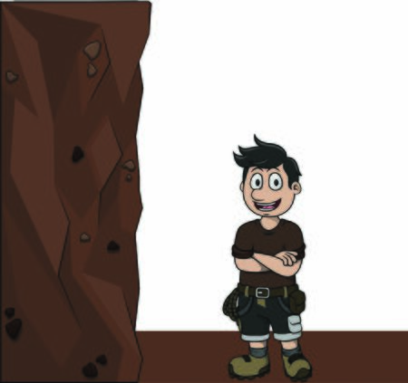 climbers want to climb mountains vectorのイラスト素材
