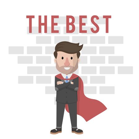 the best worker everのイラスト素材