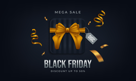 Black friday saleのイラスト素材