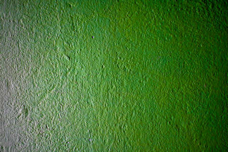 Photography image of beautiful abstract light Green, rough cement wall background in warm mood with fine texture.  color concept background banner with space for text.の写真素材