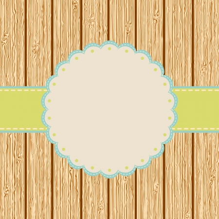 Scrap card,vintage design     EPS8のイラスト素材