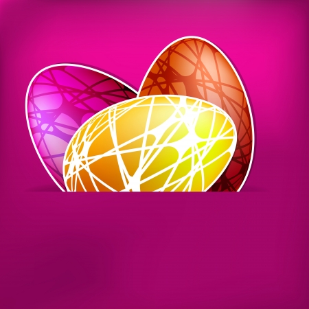 Happy Easter Card  EPS 8のイラスト素材