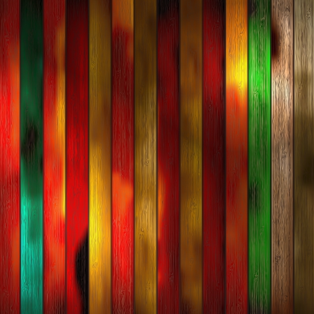 Colorful wooden with copy spaceのイラスト素材