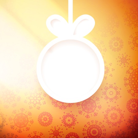 Christmas applique background.+ EPS10 vector fileのイラスト素材