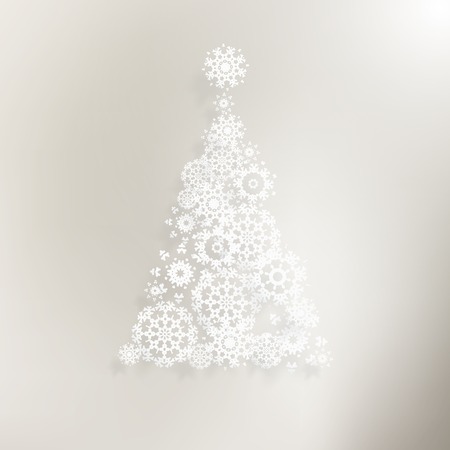 Christmas elegant background with snowflakes. And also includes EPS 10 vectorのイラスト素材