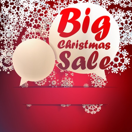 Christmas Big sale template. EPS 10のイラスト素材
