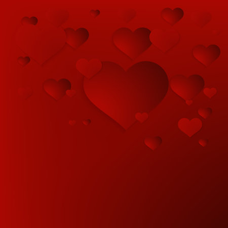 Valentine`s Day abstract background. + EPS10 vector fileのイラスト素材