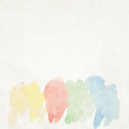 Water color like cloud on old paper    のイラスト素材