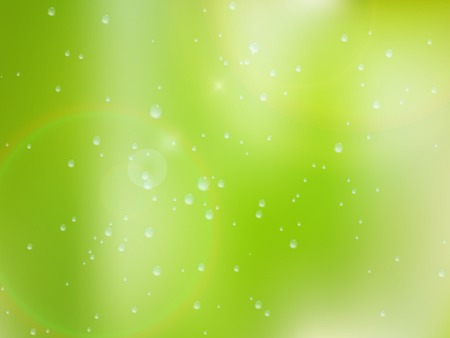 Natural water drops on glass  plusのイラスト素材