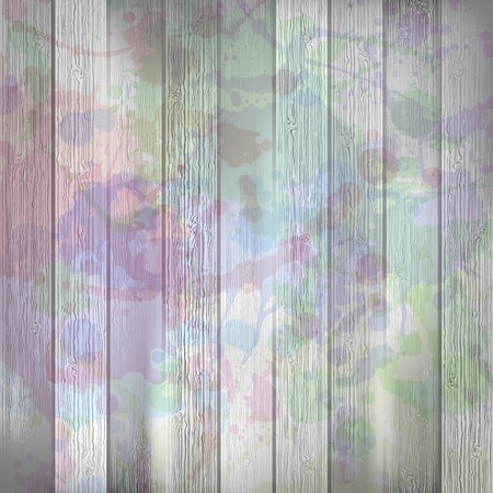 Wooden with paint splashes template  plusのイラスト素材