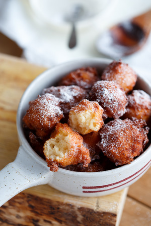 Cottage cheese ballsの写真素材