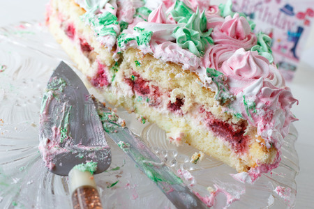 Birthday tartの写真素材
