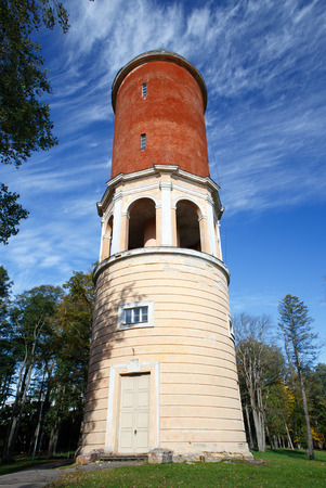 Watertower in Kemeri, Latviaの写真素材
