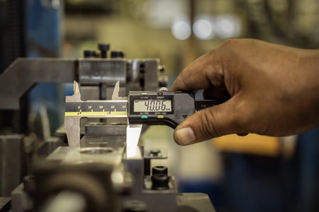 Vernier caliper measure clamp for jig fixture in factory