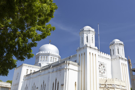 The Mombasa Memorial Cathedral in Mombasa, Kenyaの写真素材