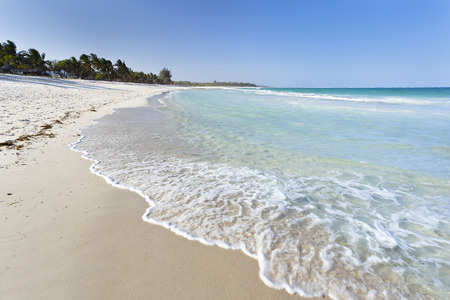 Beautiful Diani Beach near Ukunda, Kenyaの写真素材