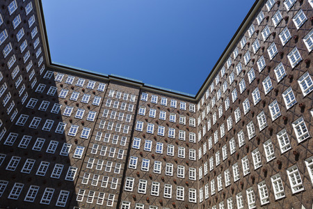 The Sprinkenhof building in Hamburg, Germany.のeditorial素材