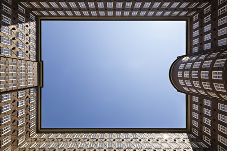 The Sprinkenhof building in Hamburg, Germany.のeditorial素材