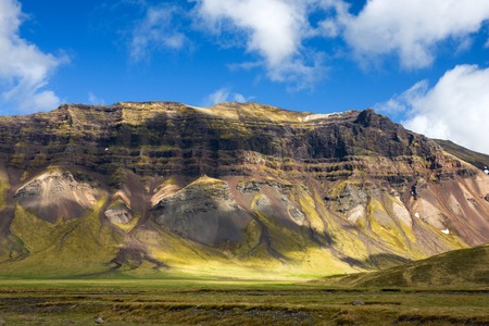 Colorful fjord landscape in Snaefellsnes, Iceland.の写真素材