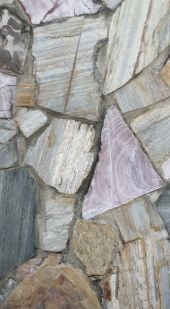 Textured stone