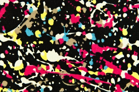 Abstract watercolor on black backgroundの写真素材