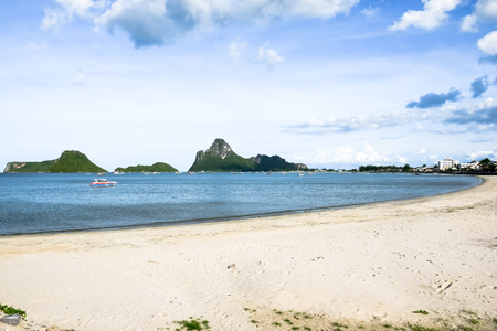 Prachuap beachの写真素材